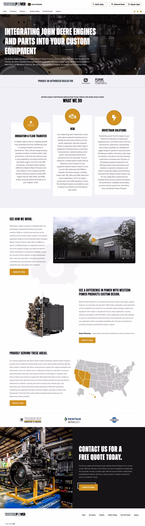 Western-Power-Products Homepage 1440px