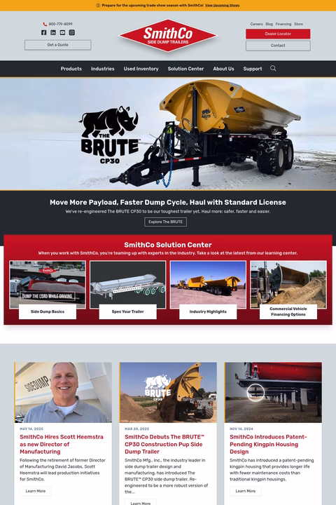 Smithco-Inc Homepage 1440px