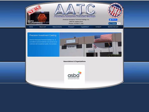 American-Aerospace-Technical-Castings Homepage 1440px
