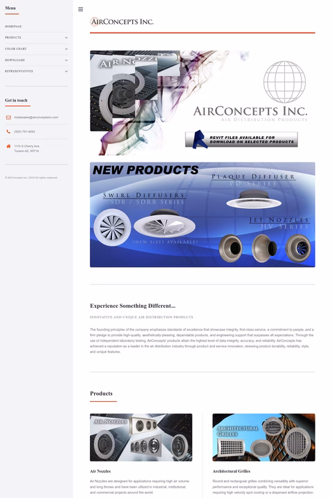 Air-Concepts Homepage 1440px