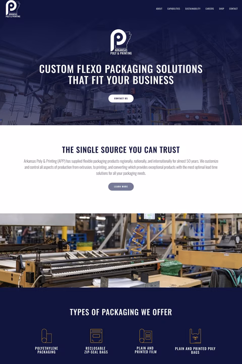 Arkansas-Poly Homepage 1440px