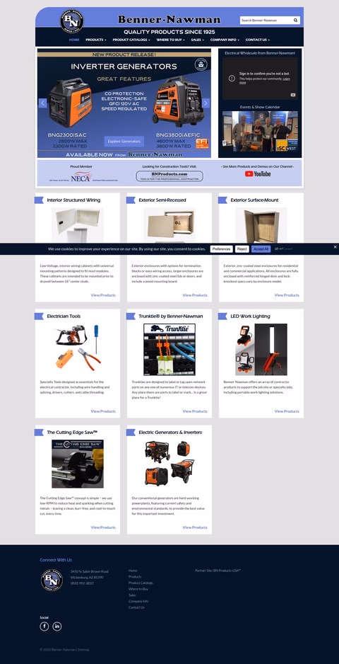 Benner-Nawman Homepage 1440px