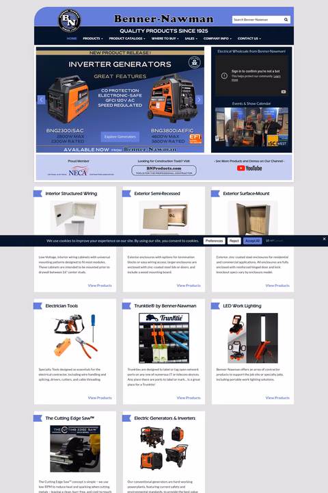 Benner-Nawman Homepage 1440px