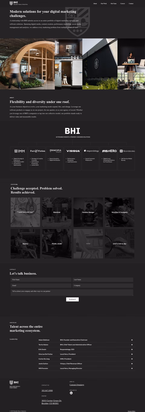 Boulder-Heavy-Industries Homepage 1440px