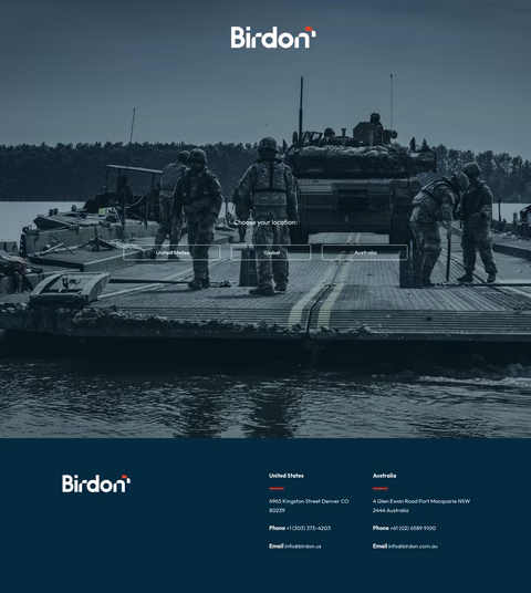 Birdon-America Homepage 1440px