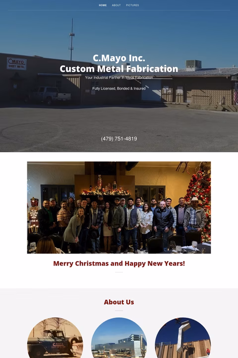 C-Mayo-Custom-Metal-Fabrication Homepage 1440px