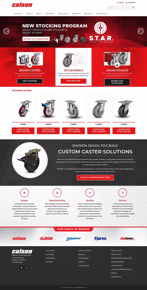 Colson-Caster Homepage 1440px