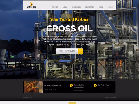 Cross-Oil-Refining Homepage 1440px