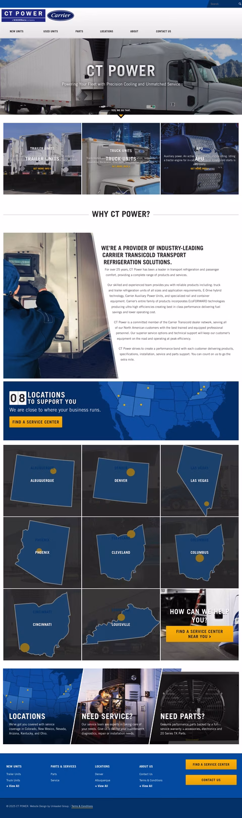 Ct-Power Homepage 1440px