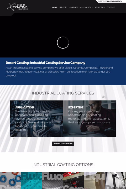 Desert-Powder-Coating Homepage 1440px