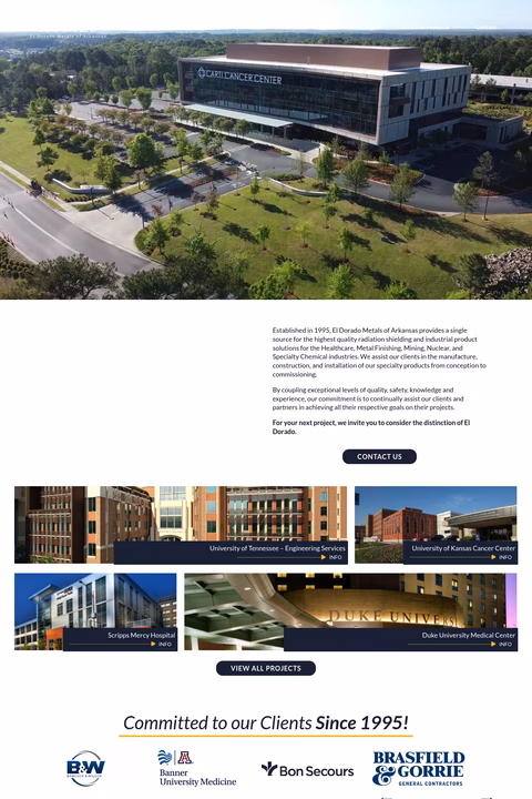 El-Dorado-Metals Homepage 1440px