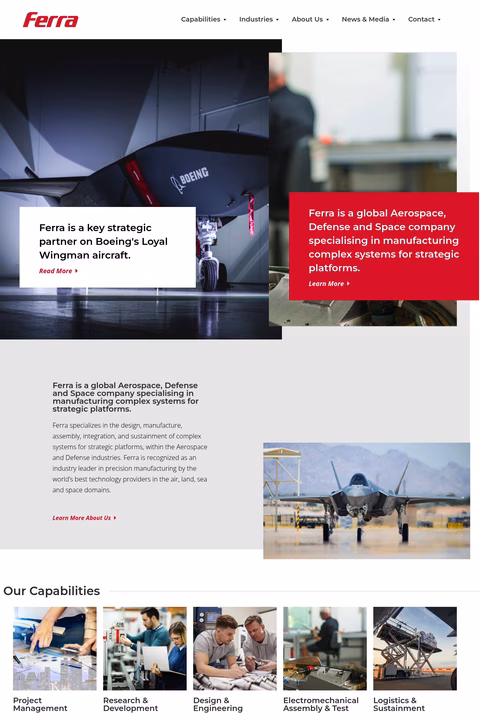 Ferra-Aerospace Homepage 1440px