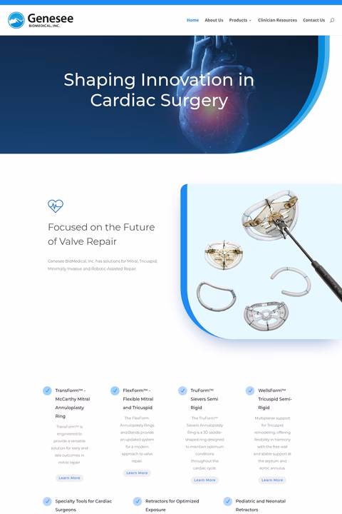 Genesee-Biomedical Homepage 1440px