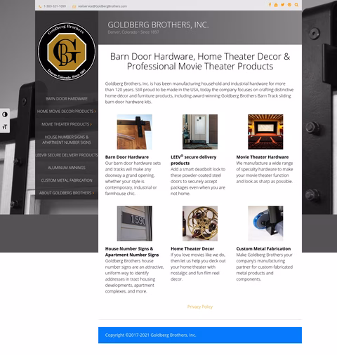 Goldberg-Brothers-Inc Homepage 1440px