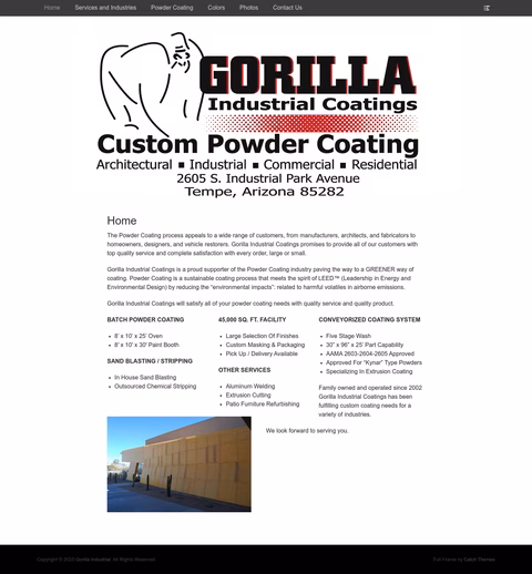 Gorilla-Industrial-Coating Homepage 1440px