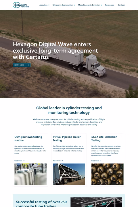 Hexagon-Digital-Wave Homepage 1440px