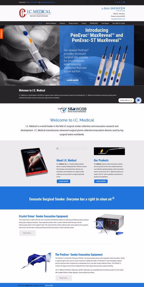 Ic-Medical Homepage 1440px
