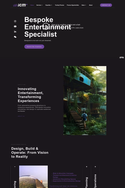 International-Concept-Management Homepage 1440px