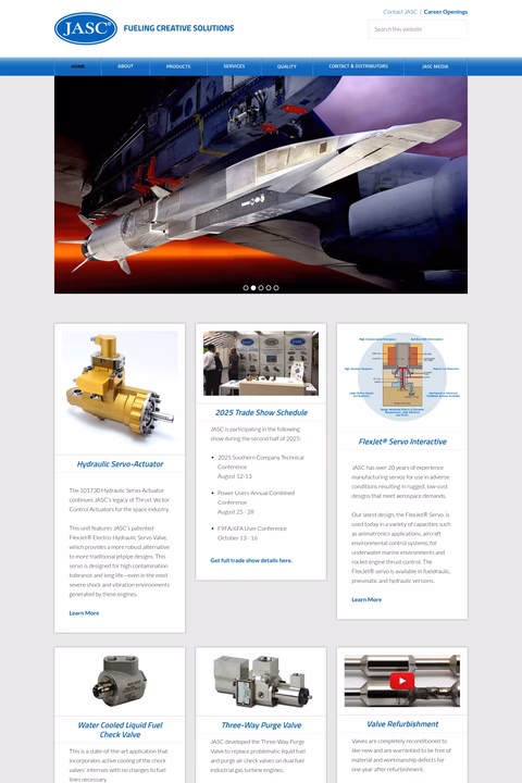Jansens-Aircraft-Systems-Controls Homepage 1440px