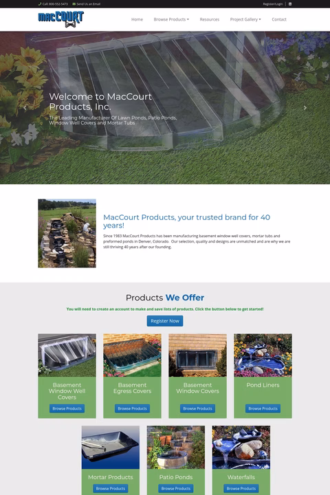 Maccourt-Products Homepage 1440px