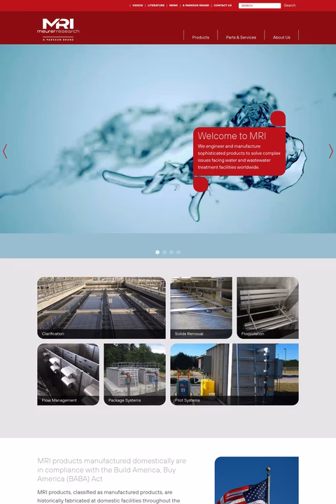 Meurer-Research-Inc Homepage 1440px