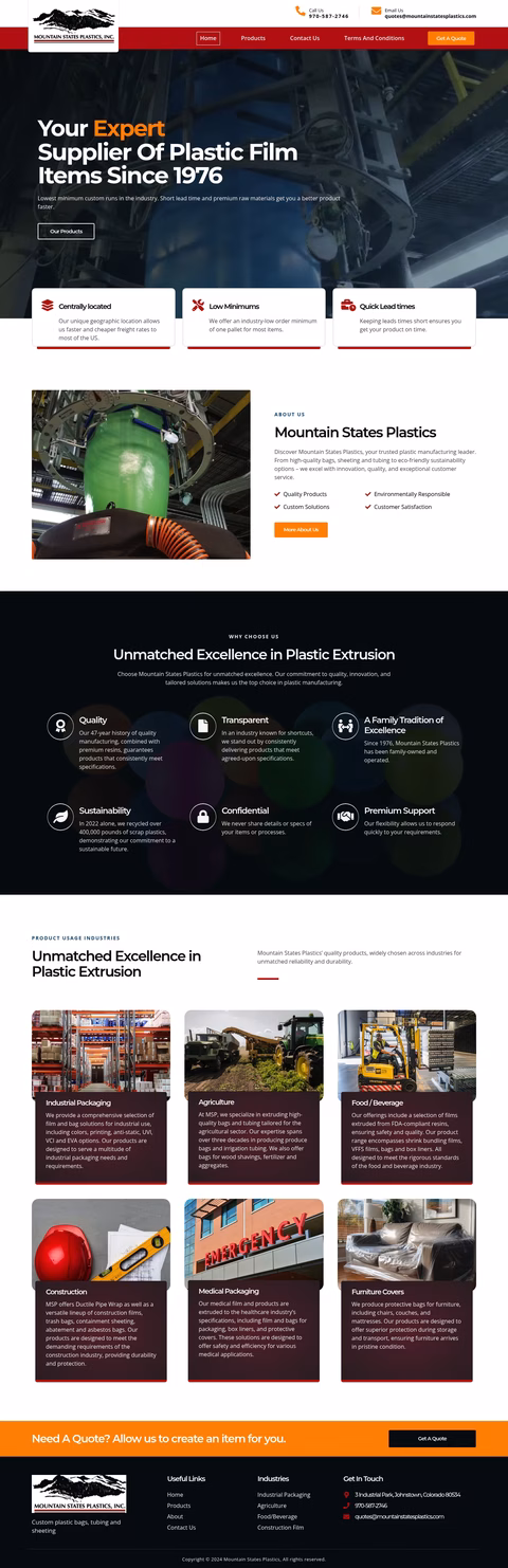 Mountain-States-Plastics Homepage 1440px