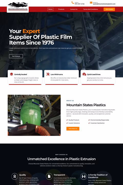 Mountain-States-Plastics Homepage 1440px