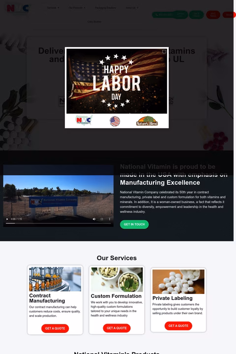 National-Vitamin-Company Homepage 1440px