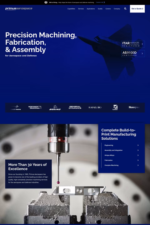 Primus-Aerospace Homepage 1440px