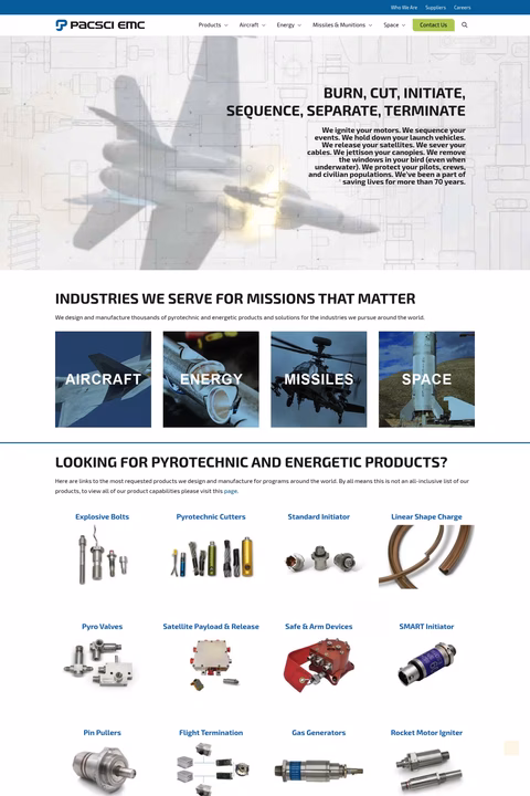 Pacific-Scientific-Energetic Homepage 1440px