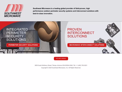 Southwest-Microwave Homepage 1440px