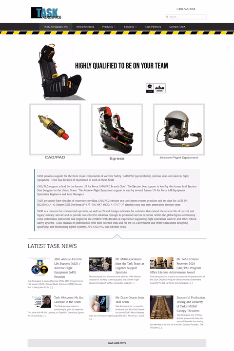 Task-Aerospace Homepage 1440px