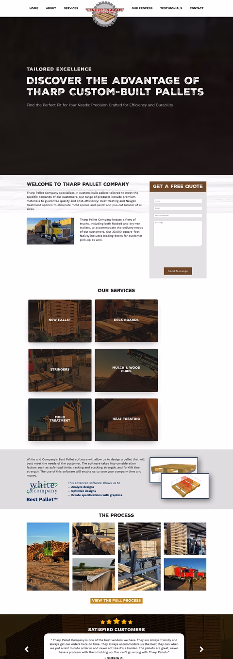 Tharp-Pallet-Company Homepage 1440px