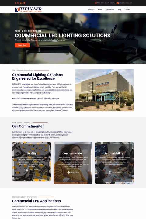 Titan-Led-Lighting-Solutions Homepage 1440px