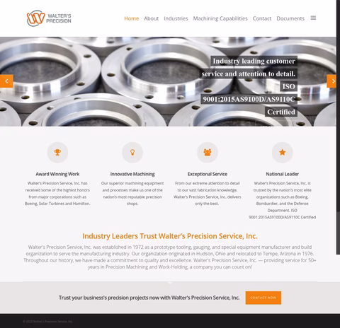 Walters-Precision-Services Homepage 1440px