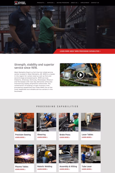 West-Memphis-Steel-Pipe Homepage 1440px