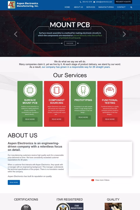 Aspen-Electronics-Manufacturing Homepage 1440px