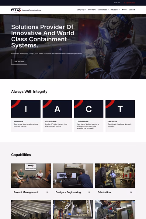 Advanced-Technology-Group Homepage 1440px