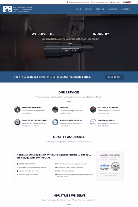 B-B-Machine-Grinding-Services Homepage 1440px