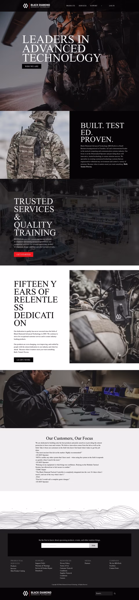 Black-Diamond-Advanced-Technology Homepage 1440px