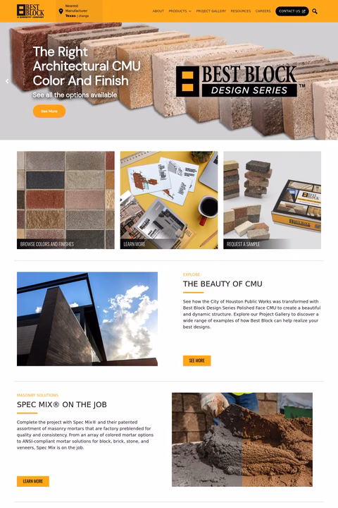 Best-Block Homepage 1440px