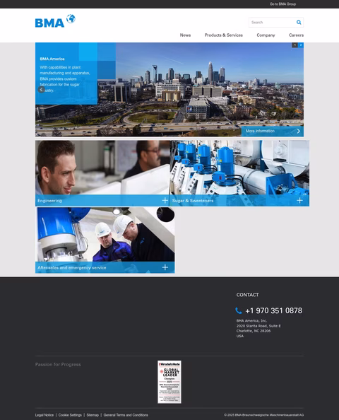 Bma-America Homepage 1440px