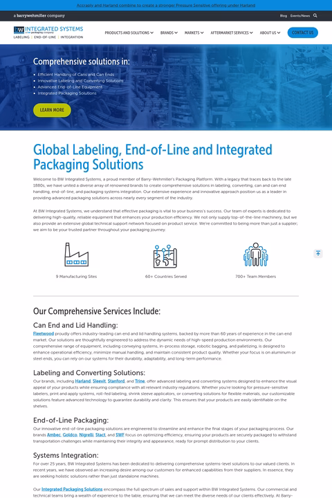 Bw-Integrated-Systems Homepage 1440px
