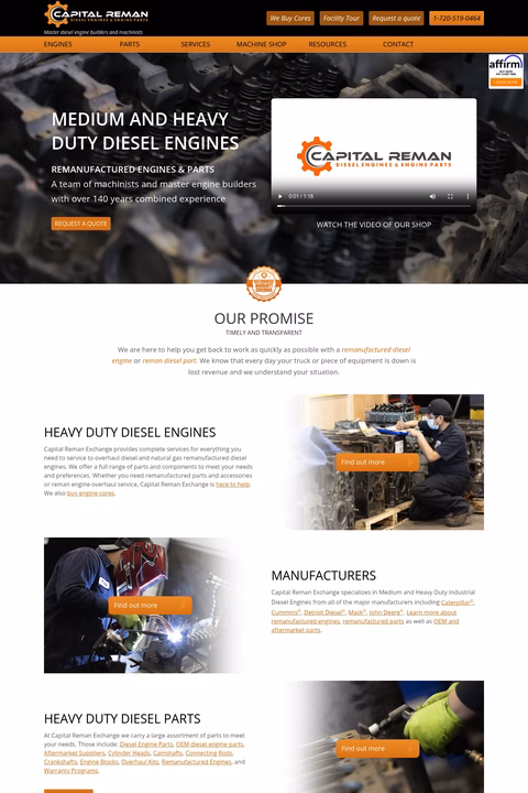 Capital-Reman-Exchange Homepage 1440px