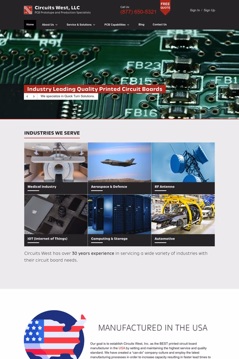 Circuits-West Homepage 1440px