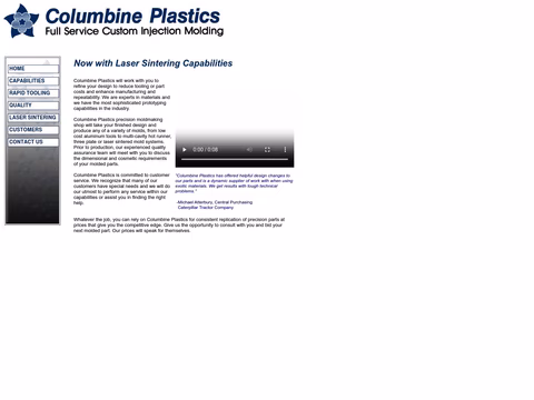 Columbine-Plastics Homepage 1440px