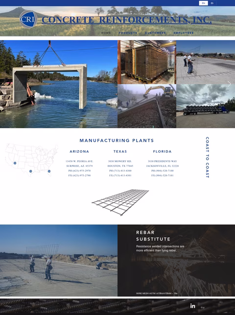 Concrete-Reinforcements Homepage 1440px