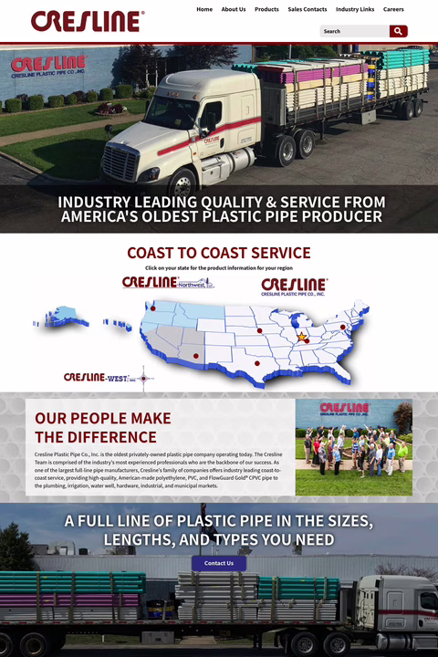 Cresline Homepage 1440px