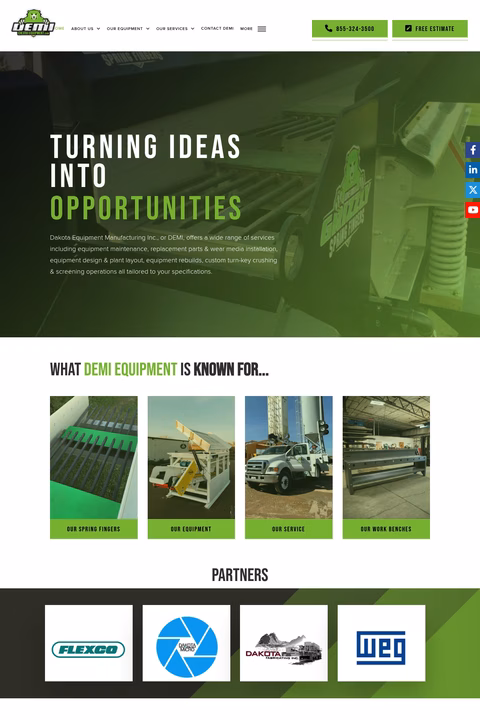 Dakota-Equipment-Manufacturing-Inc Homepage 1440px