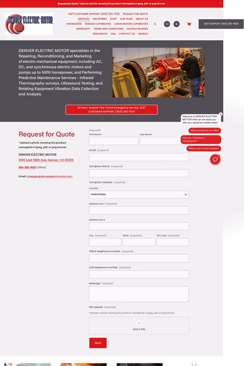 Denver-Electric-Motor Homepage 1440px